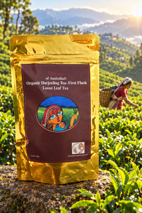 Maya of Australia® Darjeeling Black Tea FIRST FLUSH PREMIUM LOOSE LEAF (FTGFOP1 grade) 50 g