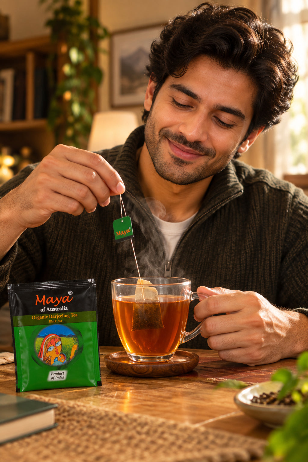 Maya Of Australia® Organic Darjeeling Black Tea Bag