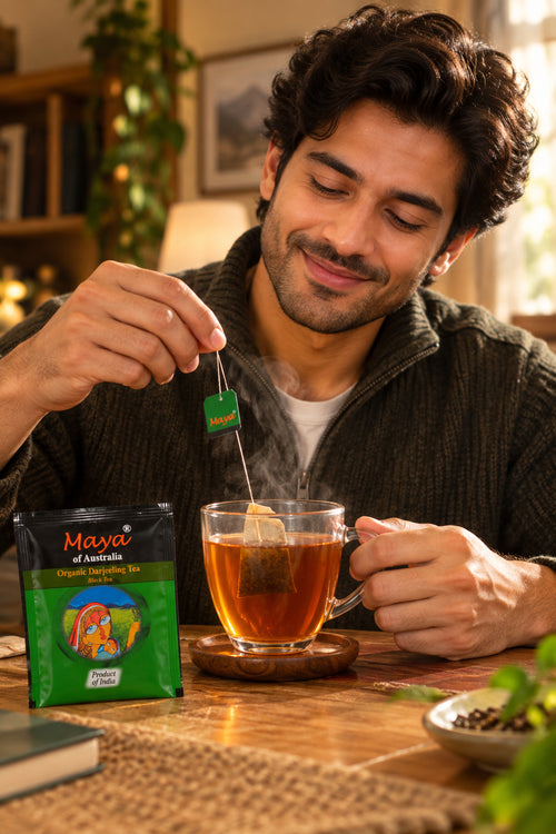 Maya Of Australia® Organic Darjeeling Black Tea Bag