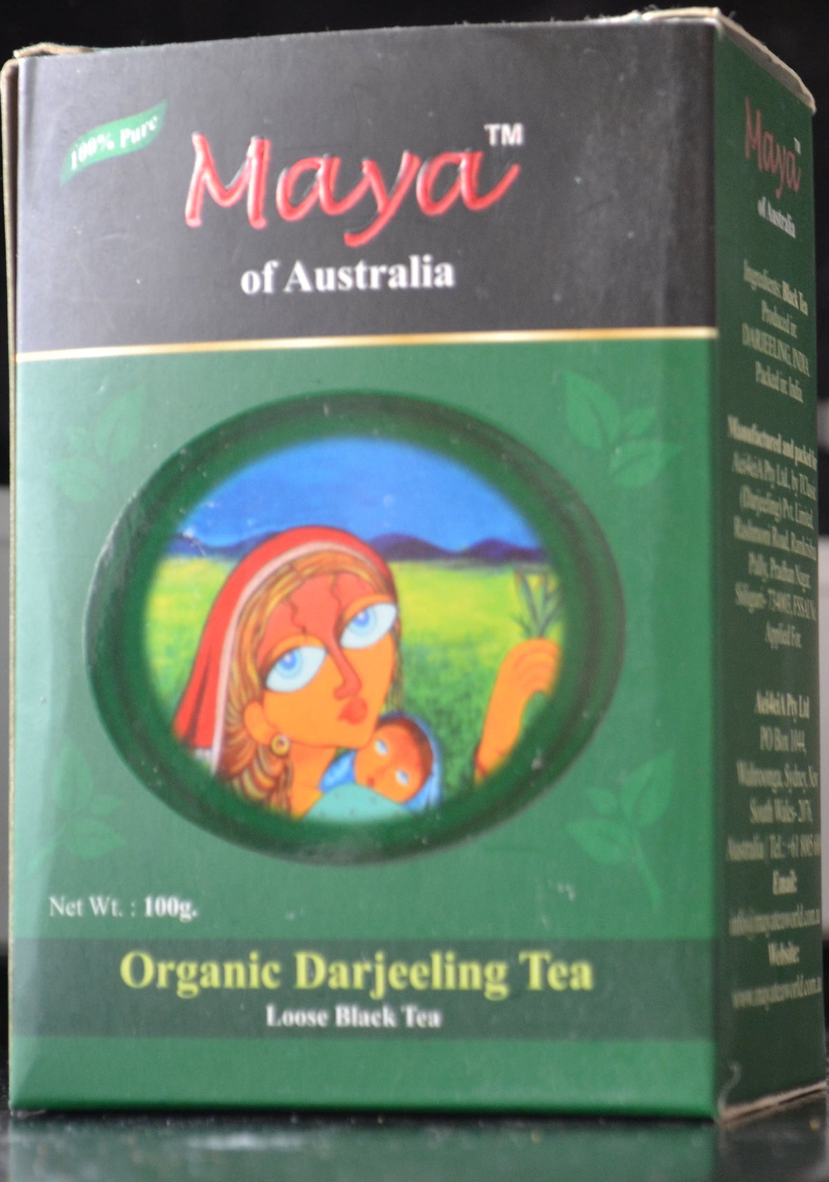 Maya of Australia® Organic Darjeeling Black Autumn Flush Tea