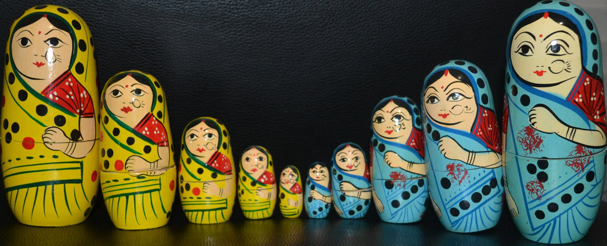 Wooden Nesting Dolls- Maya Fest 2026 Offer!!