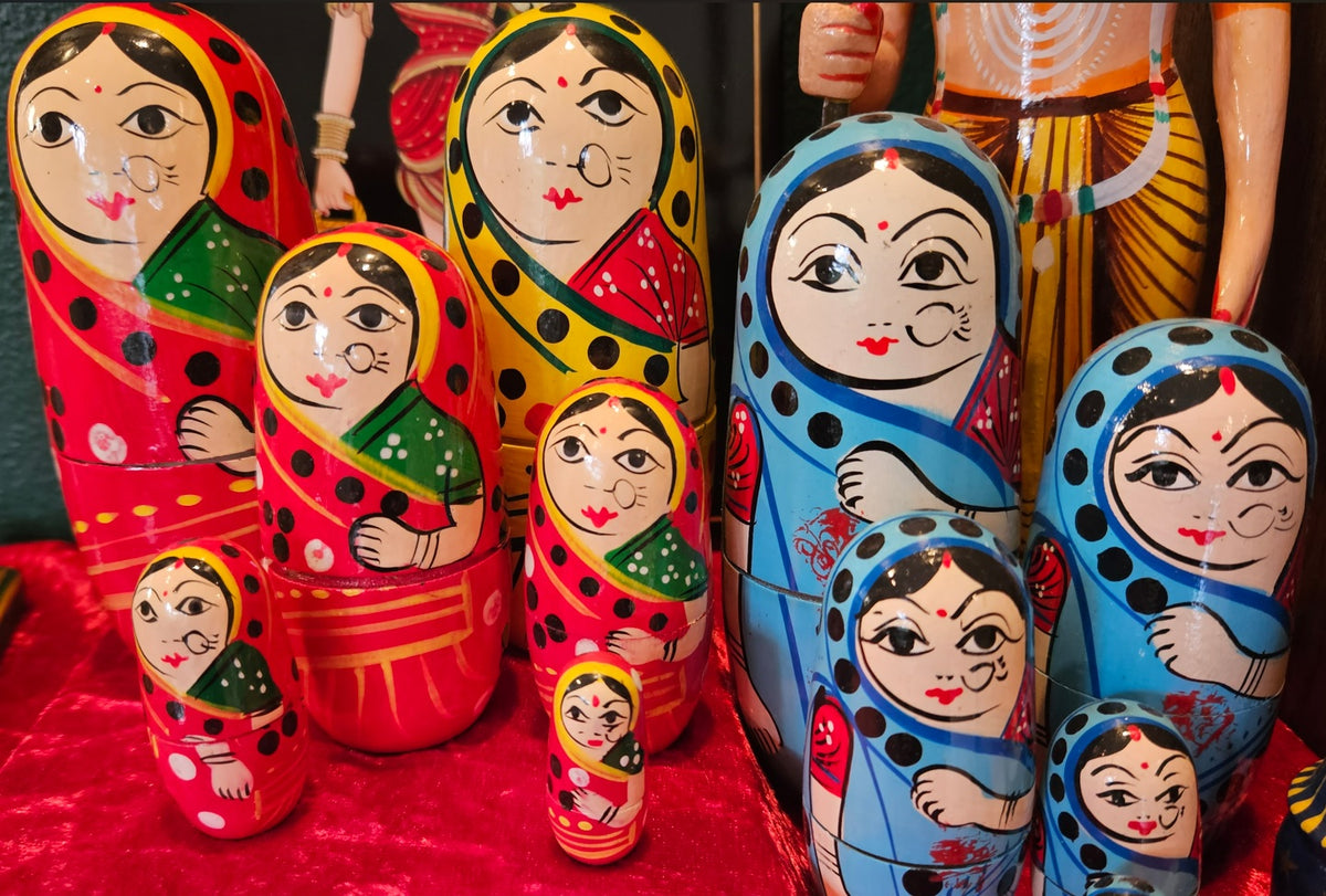Wooden Nesting Dolls- Maya Fest 2026 Offer!!